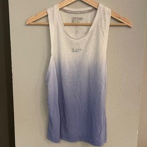 Ombre Blue Tank Top
